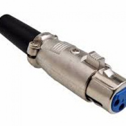 PLUG CANON FEMEA METALICO