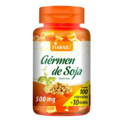 Gérmen de Soja - 100 Cápsulas + 10 de 500mg - Tiaraju