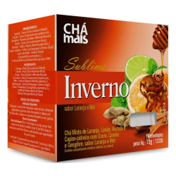 Chá Sublime Inverno - 10 sachês de 15g - Chá Mais