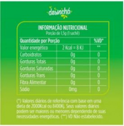 Chá Desinchá - 60 Unidades - Uso Diário