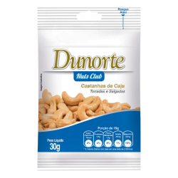 Castanha de Caju - Pacote 30g - Dunorte