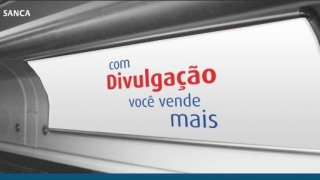 Publicidade no Metrô Rio - Sanca (dentro do vagão)